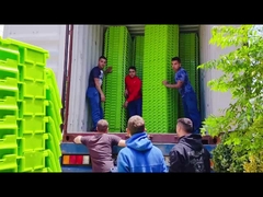 Lojistik Endüstriyel Plastik Depolama Konteynerleri Sürdürülebilir Tedarik Zinciri İçin Dikdörtgen